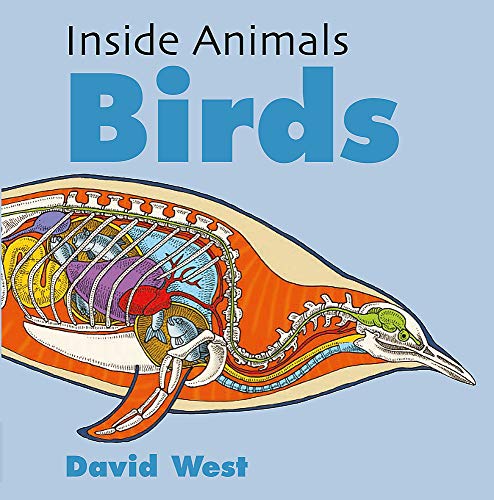 Book cover showing a detailed anatomical illustration of a bird.