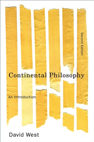 Book cover: "Continental Philosophy" by David West, second edition.