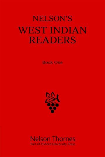 Red book cover with black text: “West Indian Readers - Book One”.