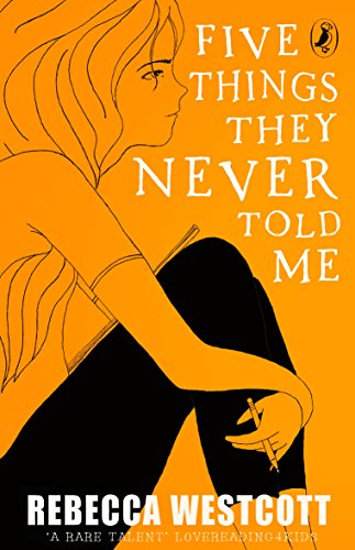 Book cover: orange background, line drawing of a young woman writing.