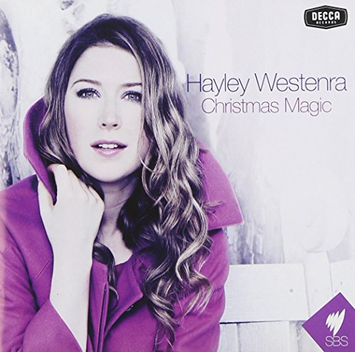 Hayley Westenra album cover, "Christmas Magic", featuring a portrait of the singer.