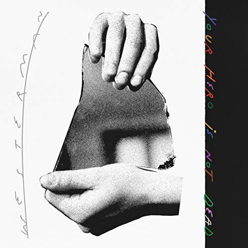 CD cover: black and white hands holding a torn photograph.