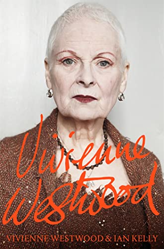 Book cover featuring a portrait of Vivienne Westwood, a white-haired woman.