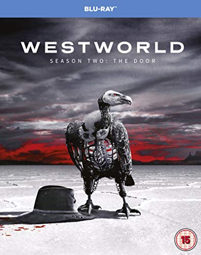 Westworld Season 2 Blu-ray cover with a vulture and cowboy hat.