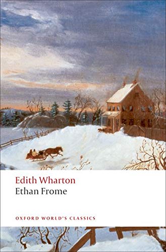 Book cover: snowy landscape with house and horse-drawn sled.