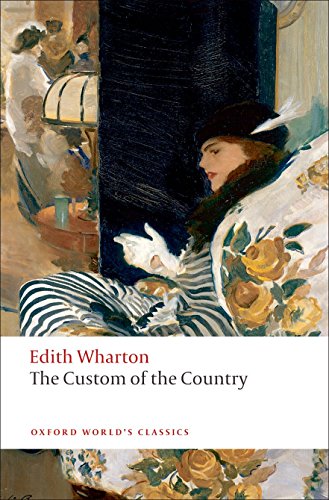 Book cover featuring an impressionist painting of a woman in a striped dress.