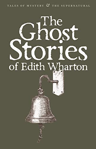 Book cover for The Ghost Stories of Edith Wharton featuring a wall-mounted bell illustration.