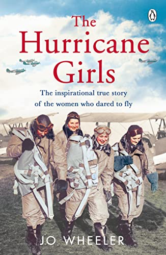 Book cover featuring four women in vintage flight gear and airplanes.