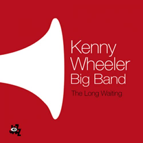 Red album cover with a white trumpet and band name text.