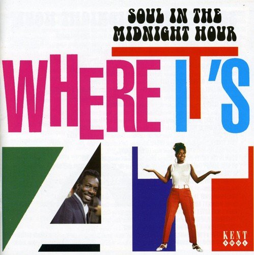 CD cover: "Where It's At" with performers in a split-color design.