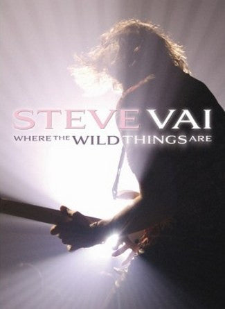 DVD cover featuring guitarist Steve Vai performing with bright lighting.