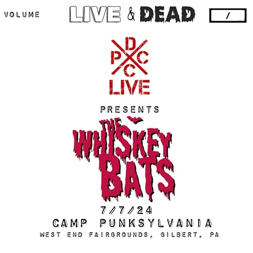 Album cover for Whiskey Bats’ “Dcxpc Live & Dead Vol. 7” vinyl.