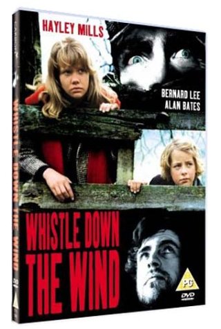 DVD cover for Whistle Down the Wind featuring Hayley Mills and cast members.