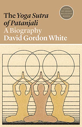 Book cover with title, author, and illustration of yoga poses.
