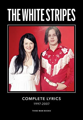 Book cover featuring Jack and Meg White of The White Stripes.
