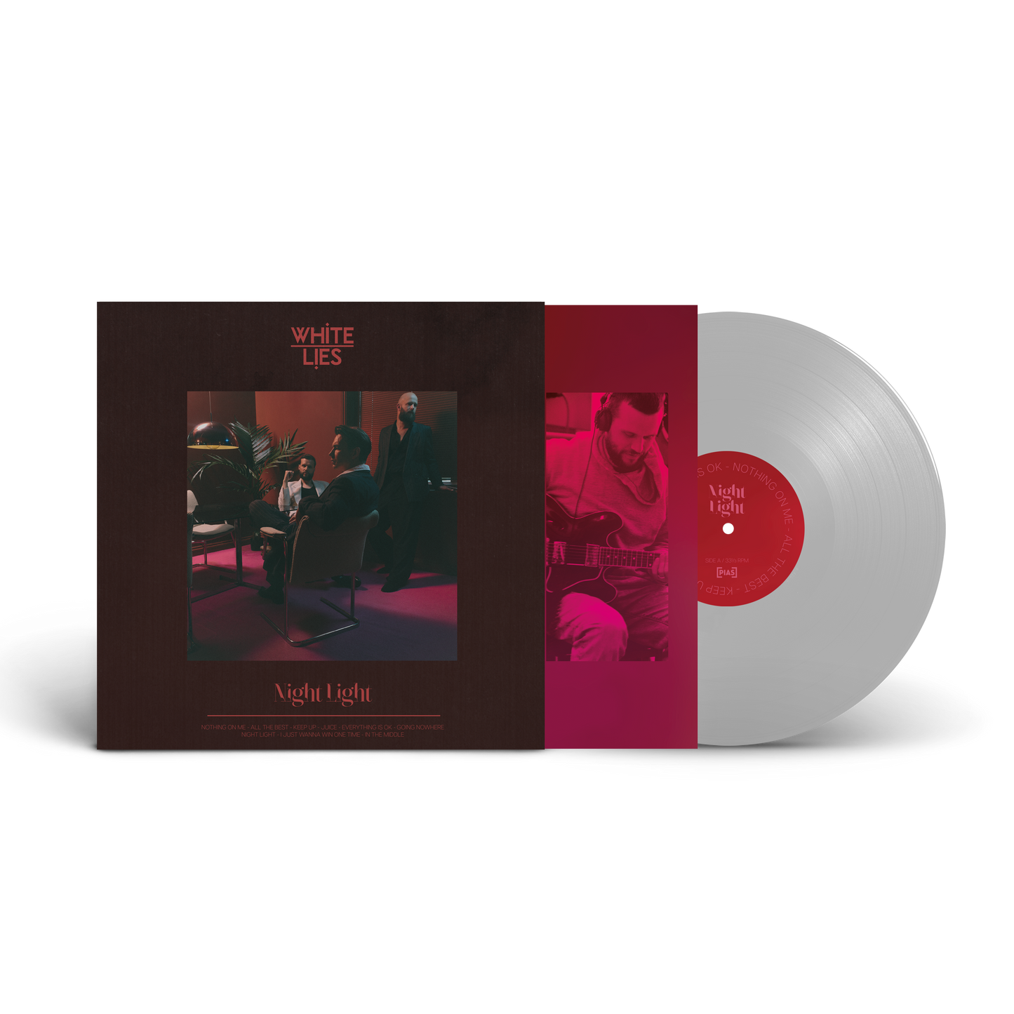 White Lies  - Night Light (Clear LP) [VINYL]