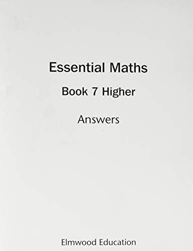 Book with maths answers for 7th grade, likely with tables and graphs inside.