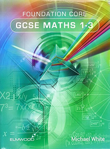 GCSE Maths textbook cover with abstract geometric shapes and equations.