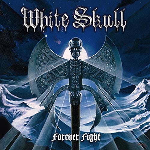 CD cover: skull with axe, dramatic blue and gray tones.