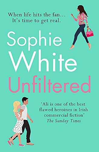 Book cover for “Unfiltered” by Sophie White, featuring illustrated figures.