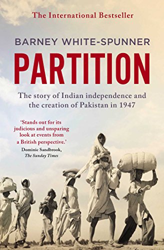 Book cover for "Partition" depicting people carrying belongings.