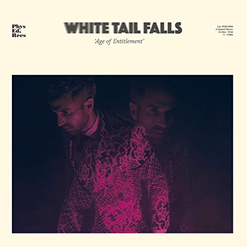 CD cover for White Tail Falls’ “Age of Entitlement” featuring two men.