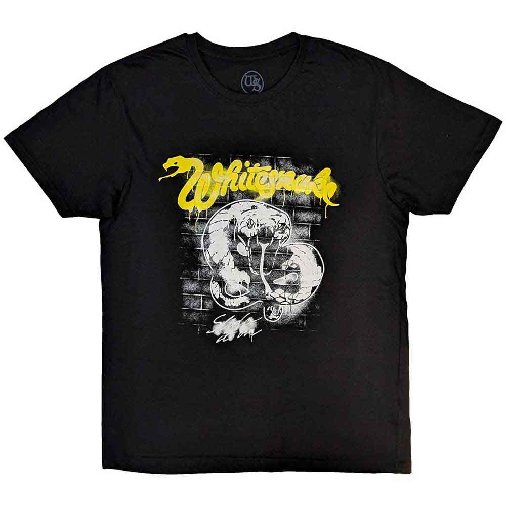 Whitesnake band t-shirt, graffiti style design, unisex, size X-Large.