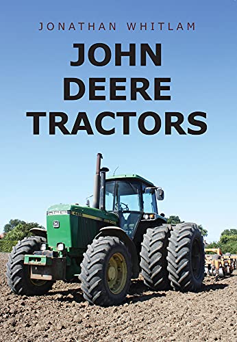 Book cover featuring a green and yellow John Deere tractor in a field.