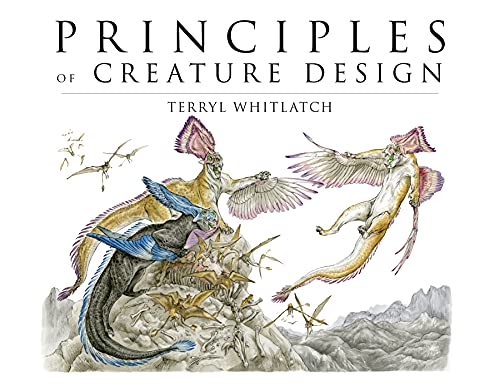 Book cover: “Principles of Creature Design” featuring fantastical animal illustrations.