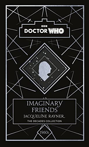 Doctor Who book cover: black and silver geometric design, profile silhouette.