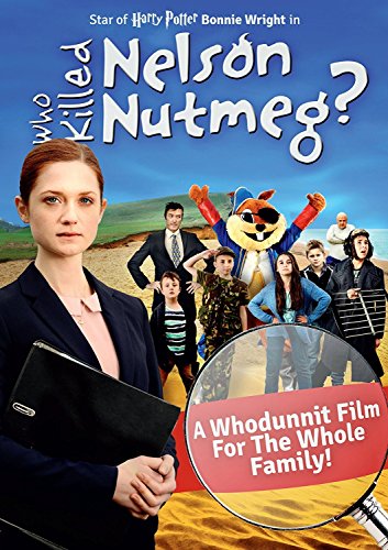 DVD cover for "Who Killed Nelson Nutmeg?" featuring Bonnie Wright and characters.