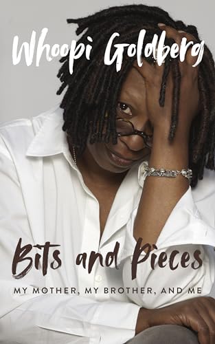 Book cover featuring Whoopi Goldberg with title "Bits and Pieces.
