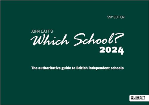 Dark green cover of "Which School? 2024" guide with white text.