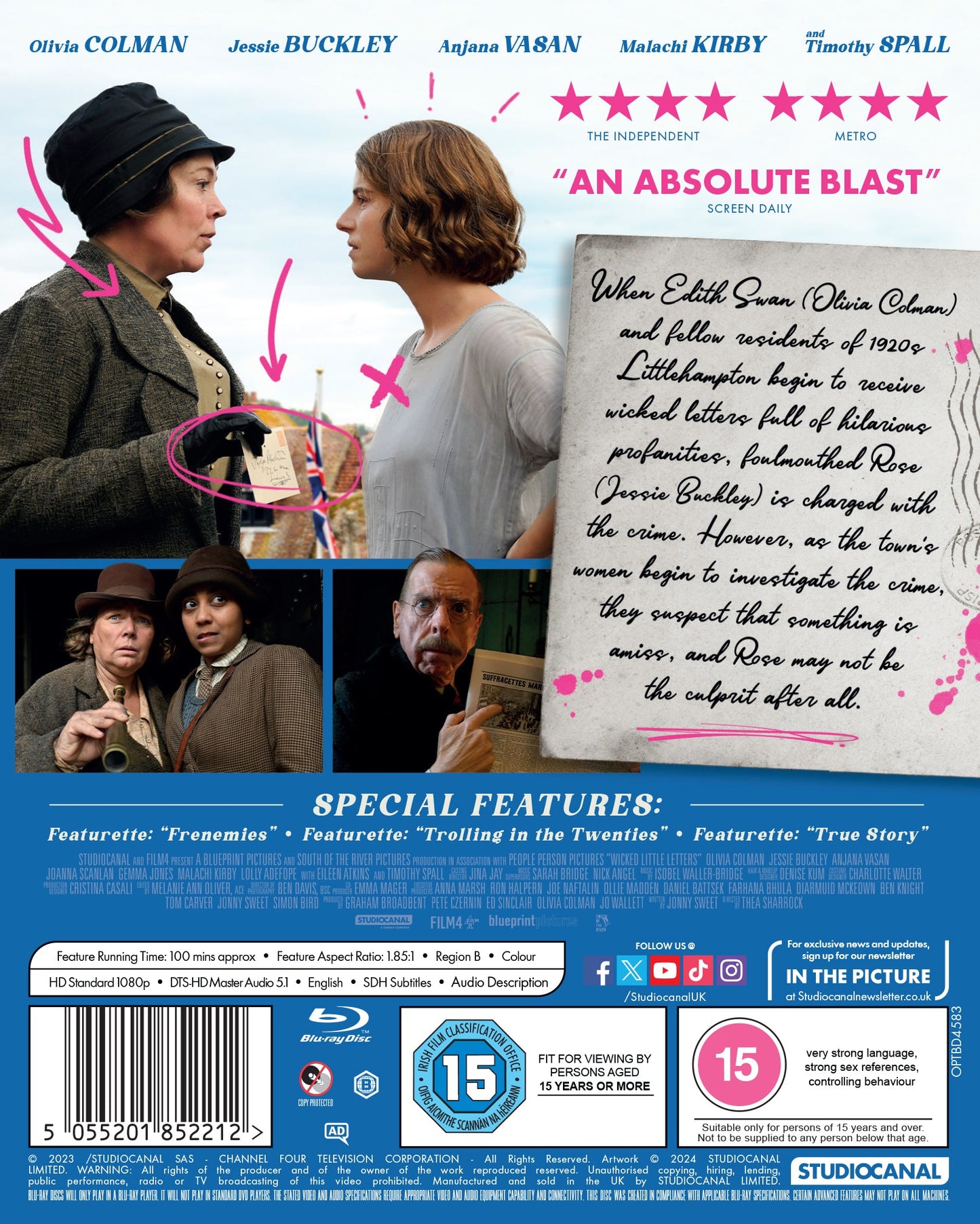 Wicked Little Letters Bd [BLU-RAY]