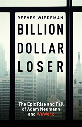Book cover: "Billion Dollar Loser" with a city skyline background.