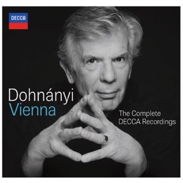 CD cover featuring portrait of conductor Christoph von Dohnányi.
