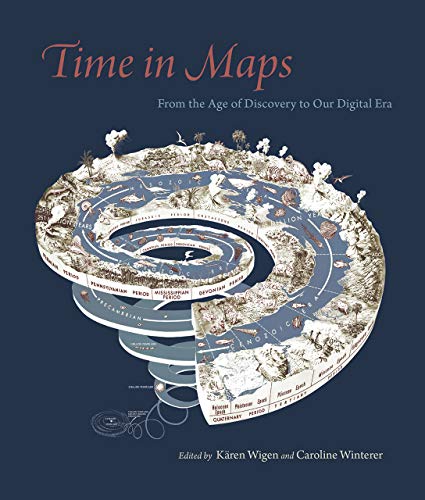 Book cover: spiral map illustrating geological time and history.