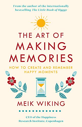 Book cover with title, hourglass, flowers, and a sun illustration.