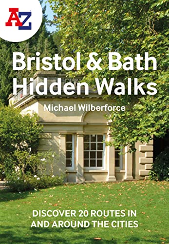 Book cover: “Bristol & Bath Hidden Walks” featuring a stone building.