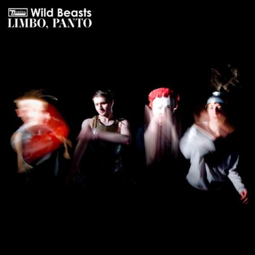 Album cover for Wild Beasts’ “Limbo, Panto” featuring blurred figures.