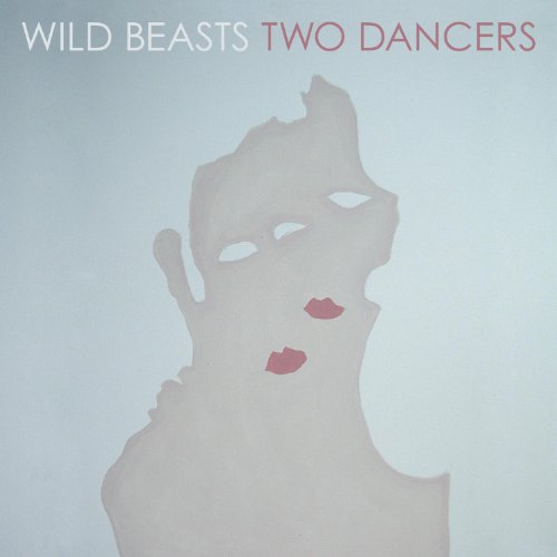 CD cover for Wild Beasts’ “Two Dancers” with a pale face silhouette.