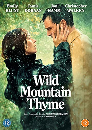 DVD cover for "Wild Mountain Thyme" featuring Emily Blunt and Jamie Dornan.