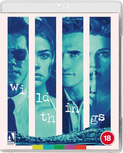 Wild Things" Blu-ray cover with four faces and an alligator.