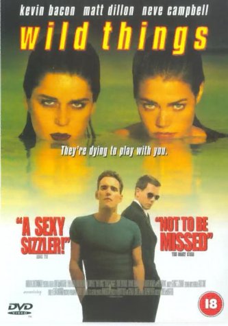 DVD cover for Wild Things featuring two women in water and two men standing.