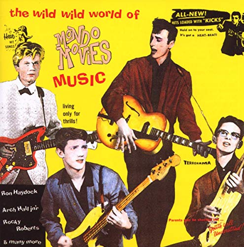CD cover: four musicians playing instruments on a yellow background.