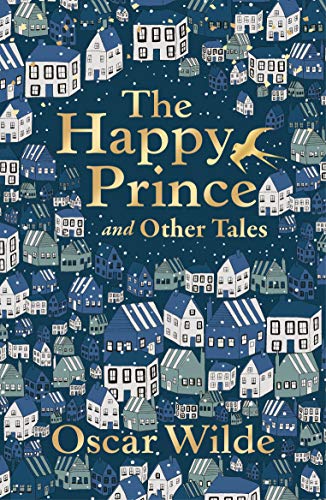 Book cover for “The Happy Prince and Other Tales” by Oscar Wilde.