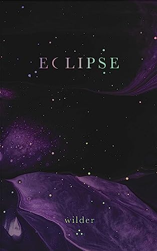 Book cover for "Eclipse" with purple nebula and white text.