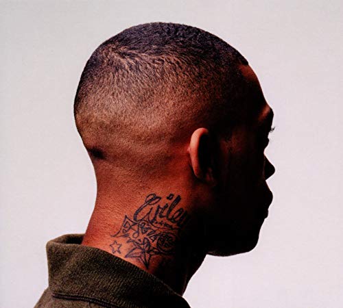 CD case featuring a profile view of a person with short hair.