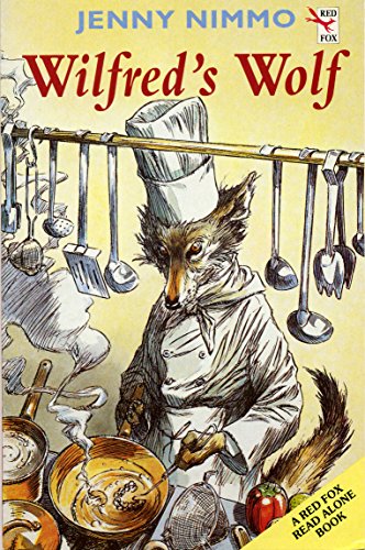 Book cover: anthropomorphic wolf in chef’s hat stirring a pot.