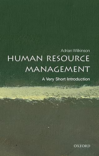 Green book cover with white text: "Human Resource Management" by Adrian Wilkinson.